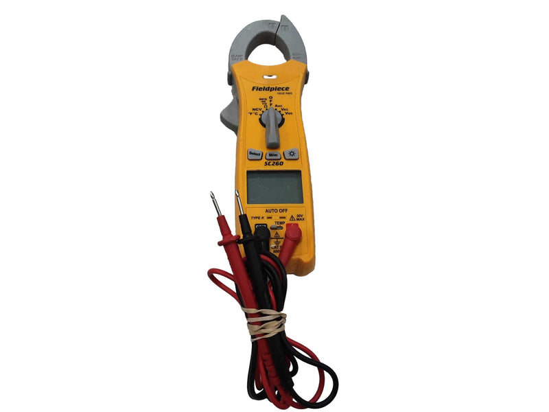 Fieldpiece Sc260 Yellow Electrical Testing Instrument