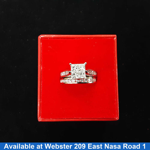 Women's Ring - White Gold 14k (.585) 8.9 grams Size 7
