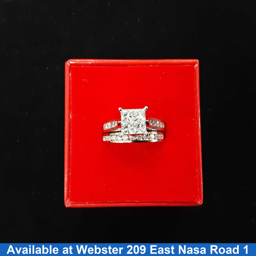 Women's Ring - White Gold 14k (.585) 8.9 grams Size 7