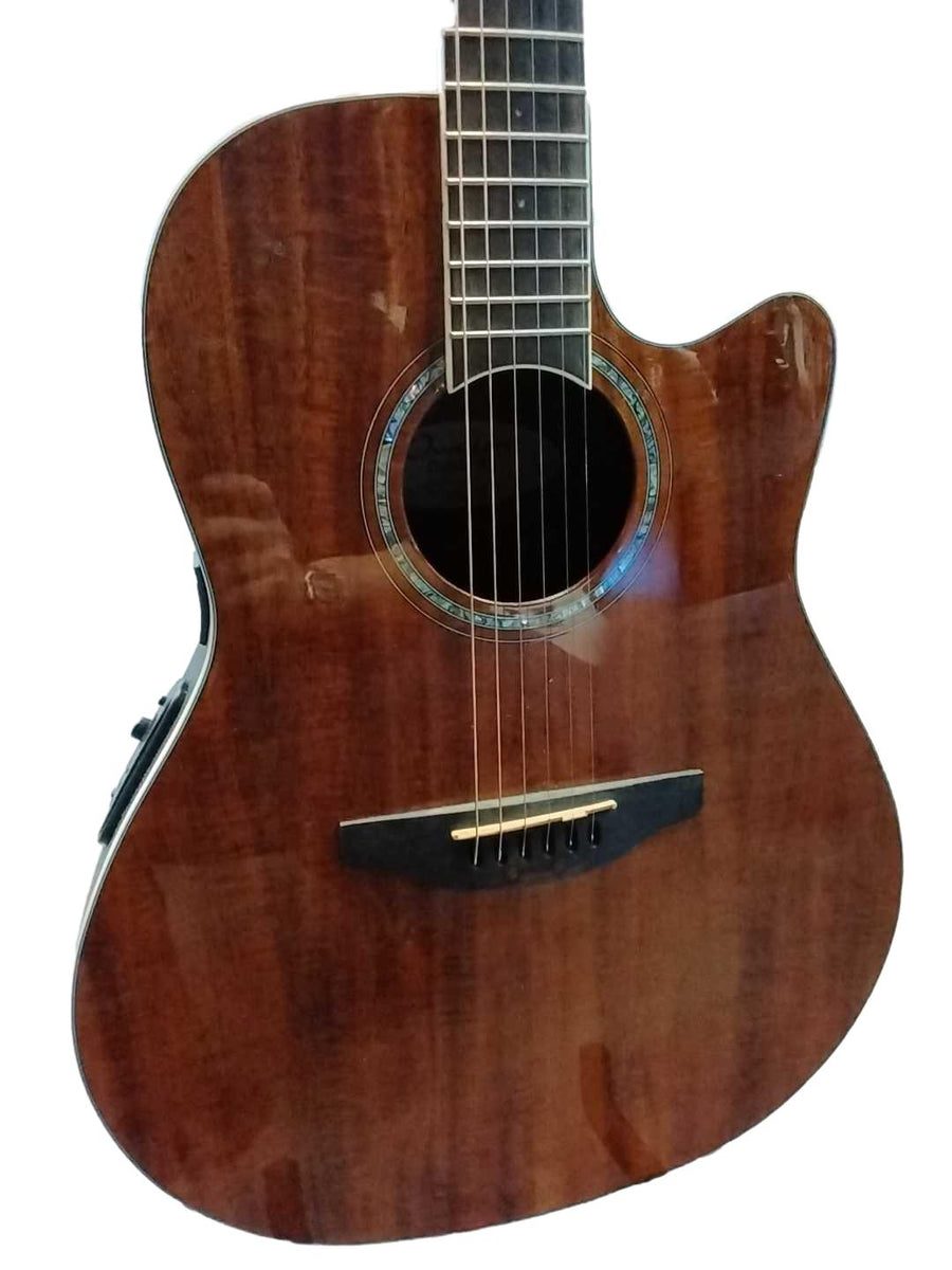 Ovation Celebrity Brown Acoustic / Electric Classic Guitar