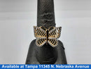 Women's Ring - Yellow Gold 14k (.585) 3.4 grams Size 9
