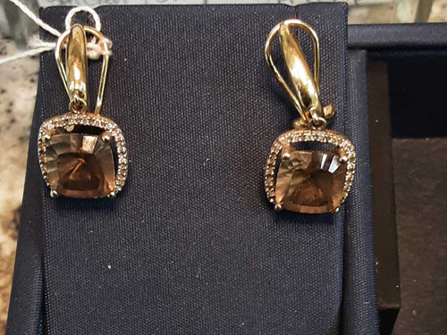 Earrings - Yellow Gold 10k (.417) 4 grams