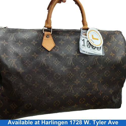 Louis Vuitton Speedy 35 Tote Brown Purse / Handbag