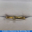 Women's Ring - Solitaire - Yellow Gold 18k (.750) 2.5 grams Size 4.5