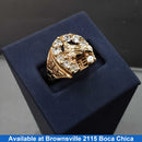 Men's Ring - Yellow Gold 10k (.417) 4.9 grams Size 10