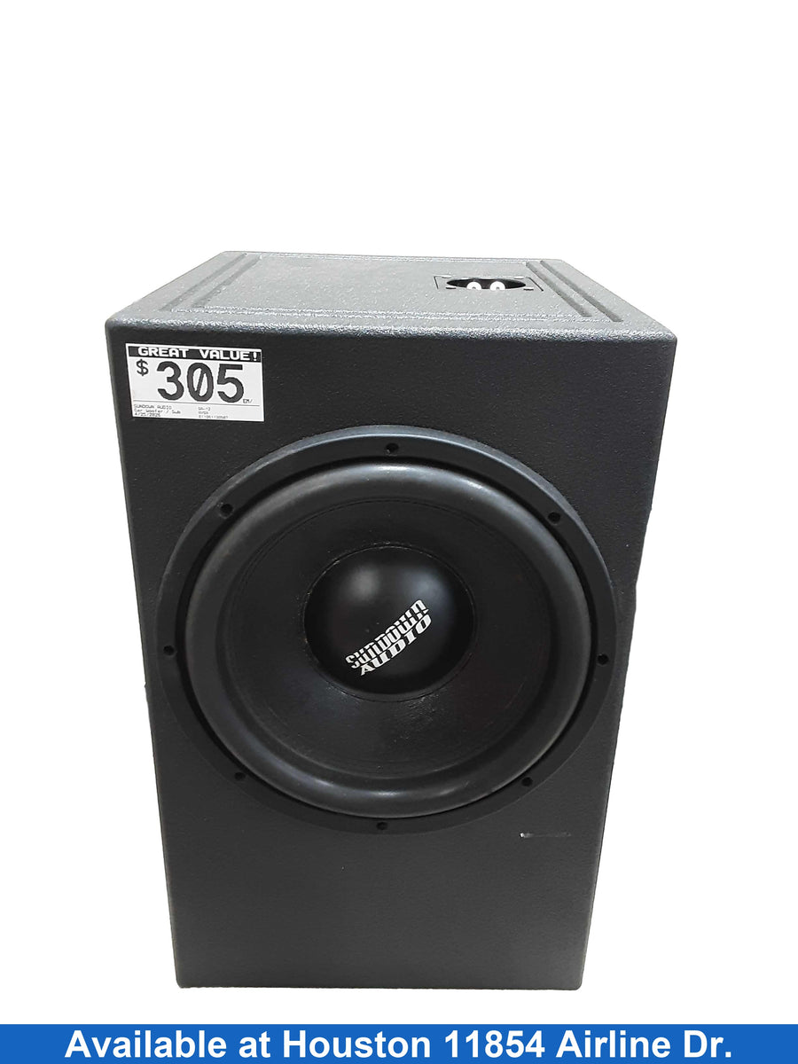 Sundown Audio Sa-12 Black Car Sub-Woofer
