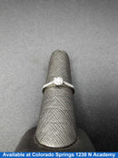 Ring - Engagement Set - White Gold 14k (.585) 1.9 grams Size 7