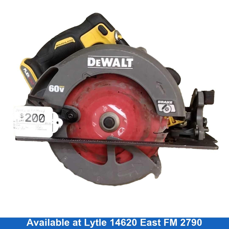 Dewalt Dcs575 Yellow Cordless Circular Saw