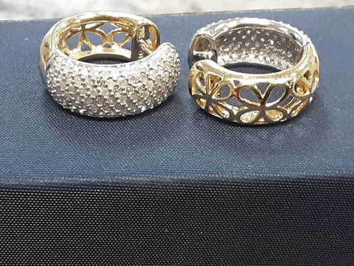 Bangle Earrings - Yellow Gold 14k (.585) 5.7 grams