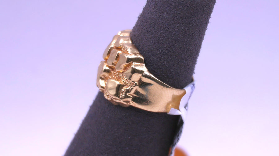 Women's Ring - Yellow Gold 10k (.417) 3.5 grams Size 7