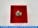 Ring - Engagement Set - Yellow Gold 10k (.417) 7.2 grams Size 7