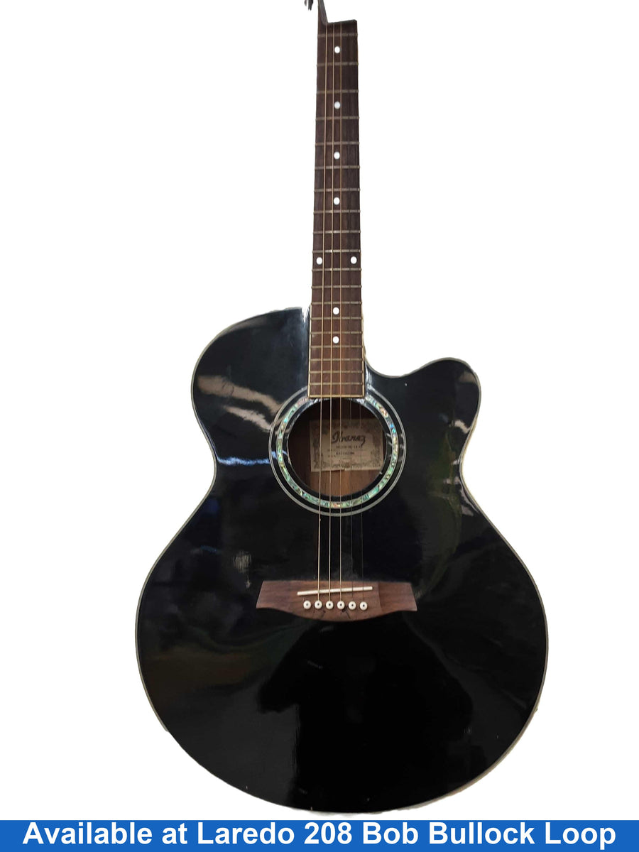 Ibanez Ael10d-bk-14-01 Black Bass Guitar