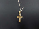 Religious Pendant - Tricolor Gold 14k (.585) 2.8 grams
