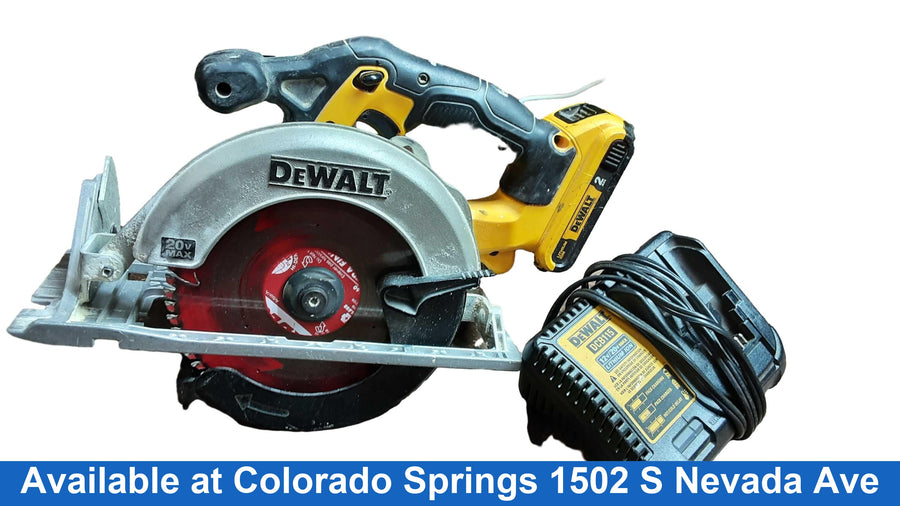 Dewalt Dcs391 Yellow Cordless Circular Saw