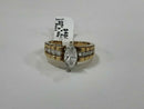 Women's Ring - Yellow Gold 10k (.417) 5.56 grams Size 7.5