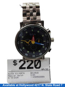 Alain Silvertain Bauhaus Silver Regular Watch