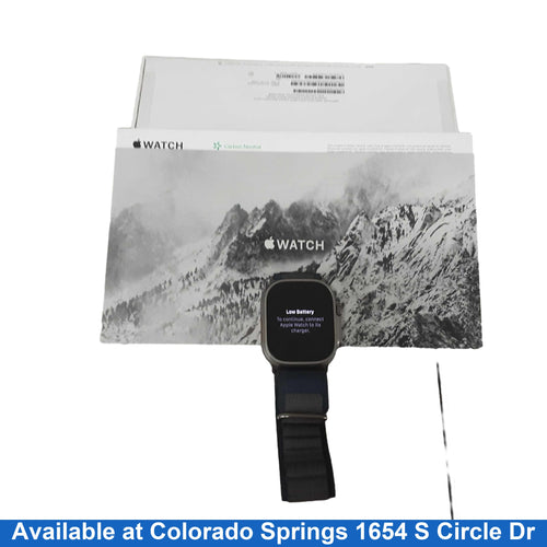 Apple A2986__apple Watch Ultra 2 Silver Smart Watch