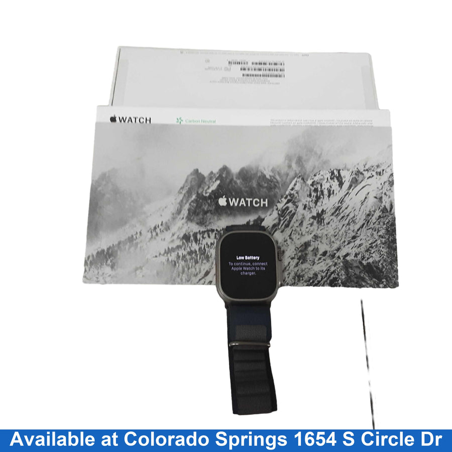 Apple A2986__apple Watch Ultra 2 Silver Smart Watch