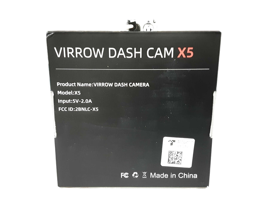 Virrow X5 Black Radar Detector / Dash Cam