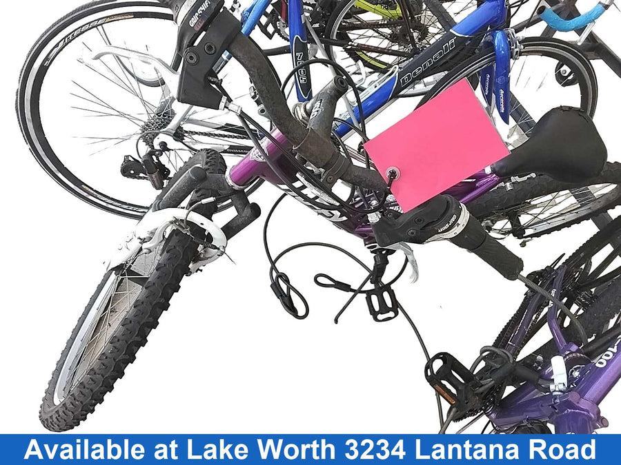 Huffy Trailrunner Purple Hybrid Bike