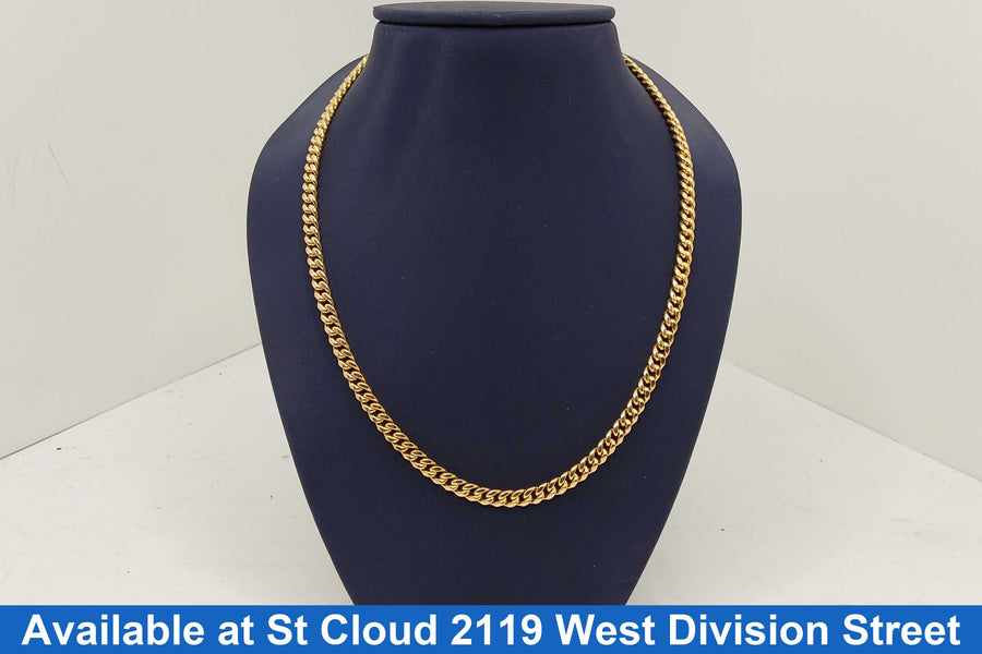 Chain - Yellow Gold 14k (.585) 13.12 grams 24 inch