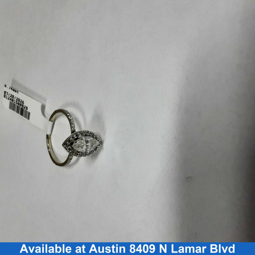 Women's Ring - White Gold 14k (.585) 2.4 grams Size 6.5