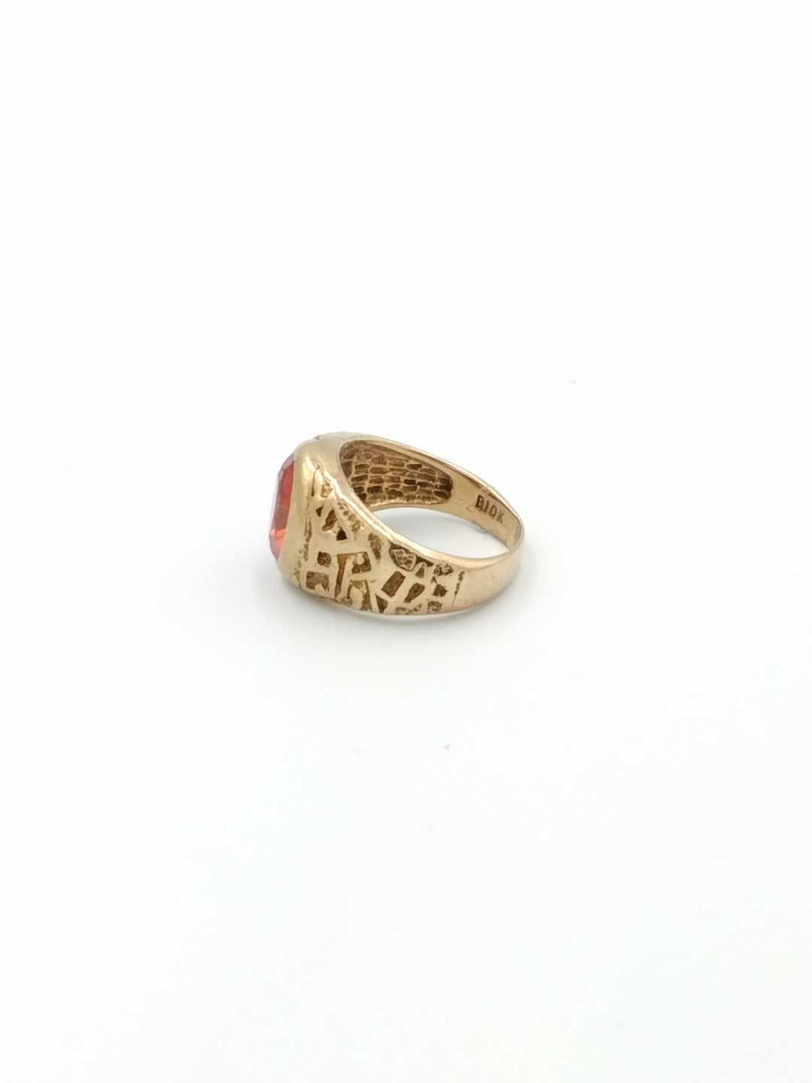 Men's Ring - Yellow Gold 10k (.417) 8.9 grams Size 10