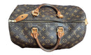 Louis Vuitton Speedy 35 Brown Purse / Handbag