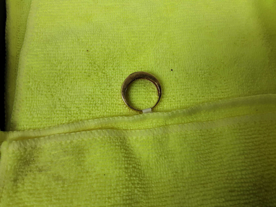 Ring - Wedding Band - Yellow Gold 14k (.585) 5.1 grams Size 9