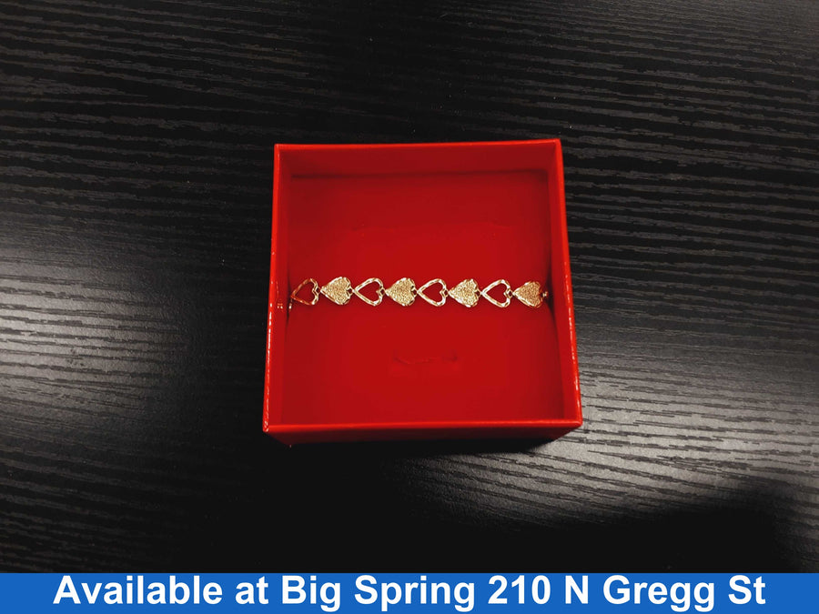 Bracelet - Yellow Gold 10k (.417) 4.8 grams 7 inch