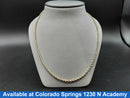 Rope Chain - Yellow Gold 14k (.585) 14.8 grams 20 inch