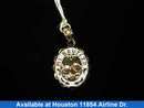 Religious Pendant - Tricolor Gold 10k (.417) 1.1 grams