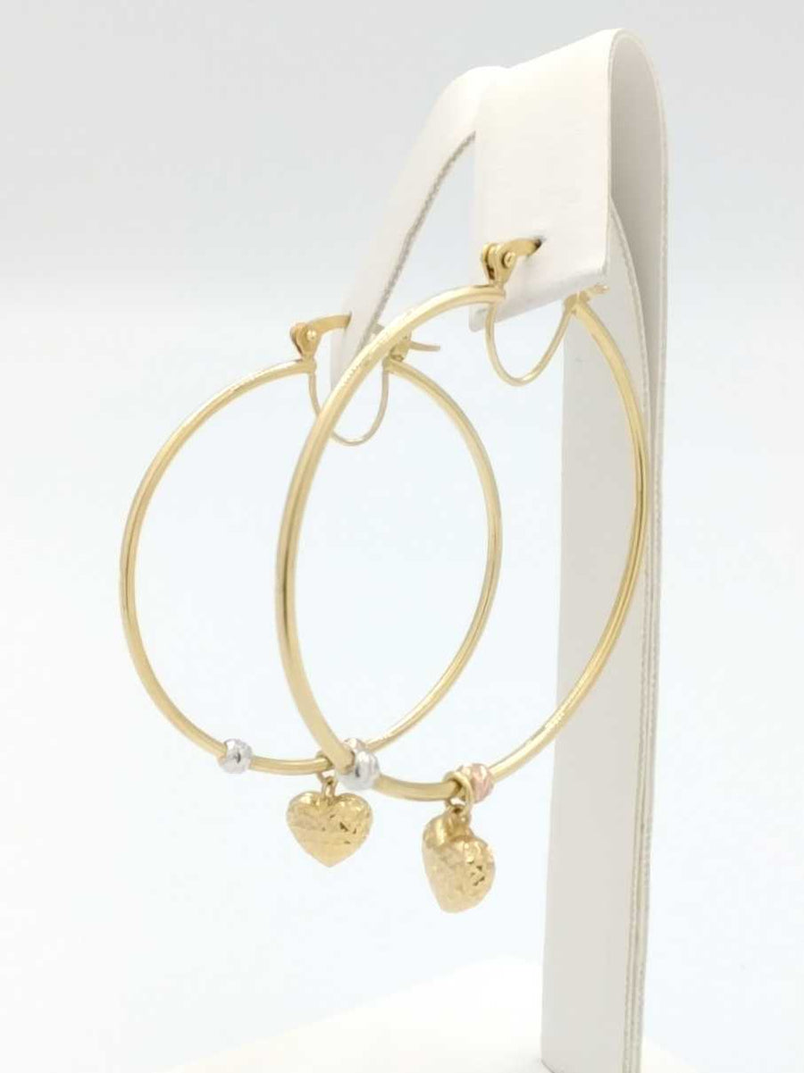 Bangle Earrings - Yellow Gold 14k (.585) 5 grams