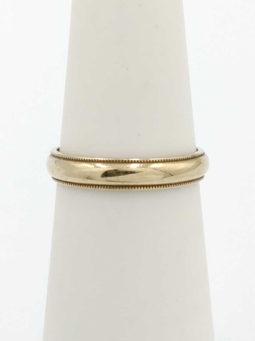 Ring - Wedding Band - Yellow Gold 10k (.417) 1.7 grams Size 4.5