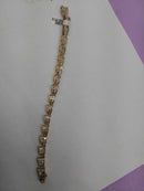 Tennis Bracelet - Yellow Gold 14k (.585) 26.3 grams 8 inch