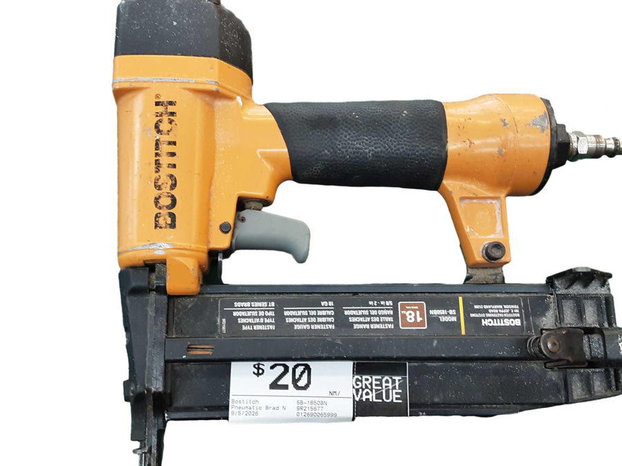 Bostitch Sb-1850bn Gold Pneumatic Brad Nailer