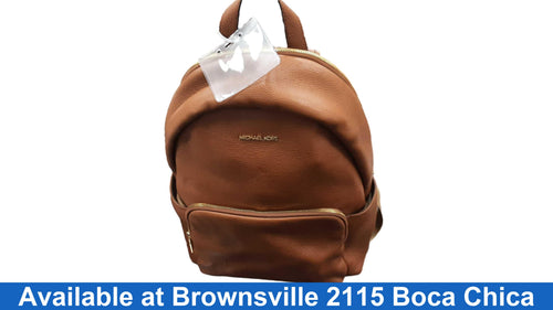 Michael Kors Im-2101 Brown Backpack / Briefcase / Bag