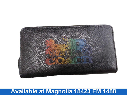 Coach J2180 Black Wallet