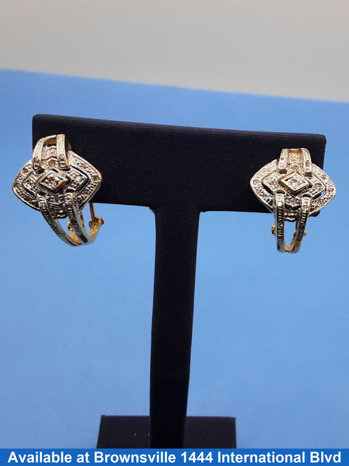 Earrings - Yellow Gold 14k (.585) 7.8 grams