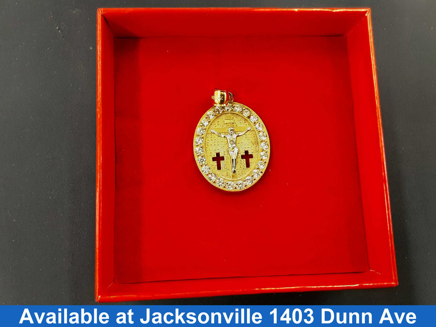 Religious Pendant - Yellow Gold 10k (.417) 4.1 grams