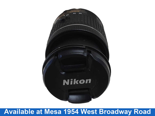 Nikon Af-p Nikkor 18-55 Black Photographic Lens