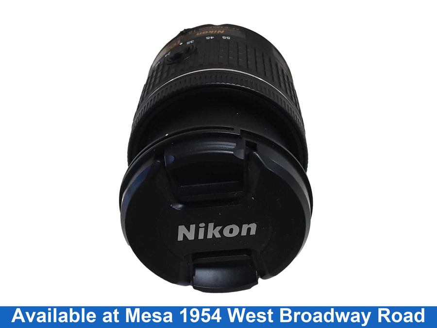 Nikon Af-p Nikkor 18-55 Black Photographic Lens