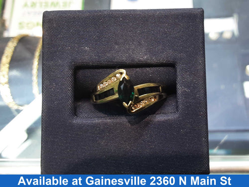 Women's Ring - Yellow Gold 10k (.417) 3 grams Size 7
