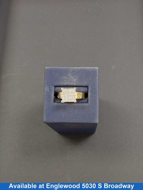 Women's Ring - Yellow Gold 14k (.585) 6.2 grams Size 7.5