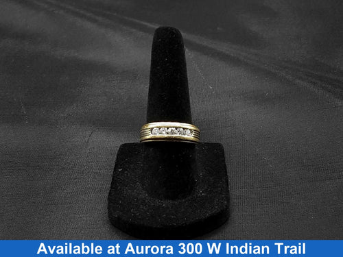 Ring - Wedding Band - Yellow Gold 14k (.585) 4.9 grams Size 6