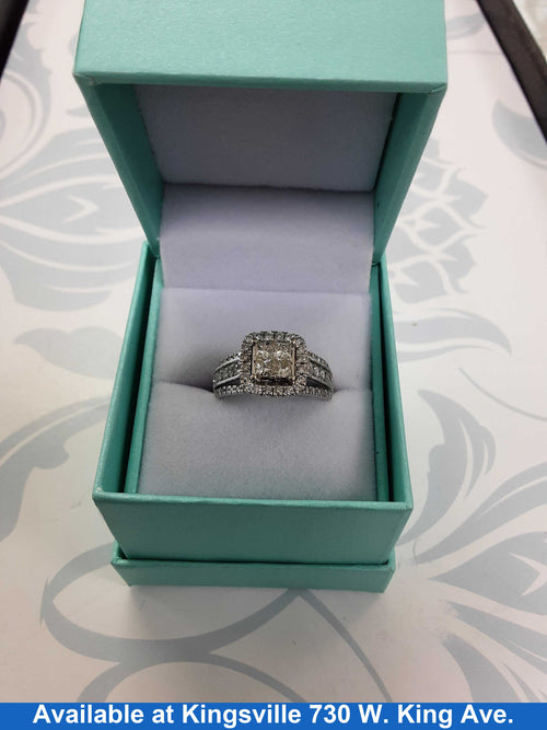 Women's Ring - White Gold 14k (.585) 7.3 grams Size 7