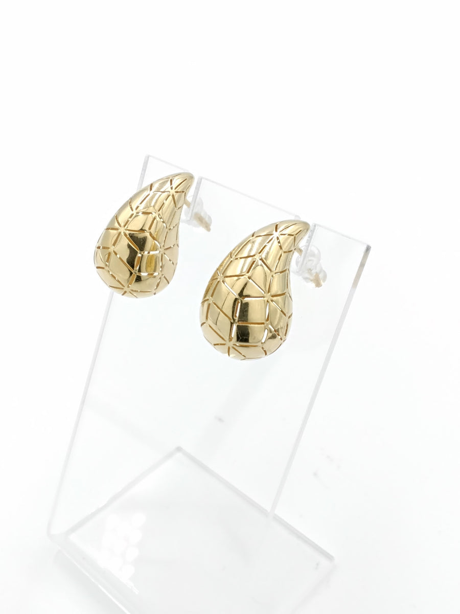 Gold Ball Earrings - Yellow Gold 14k (.585) 3.2 grams