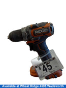 Ridgid R8701 Orange Cordless Standard Drill