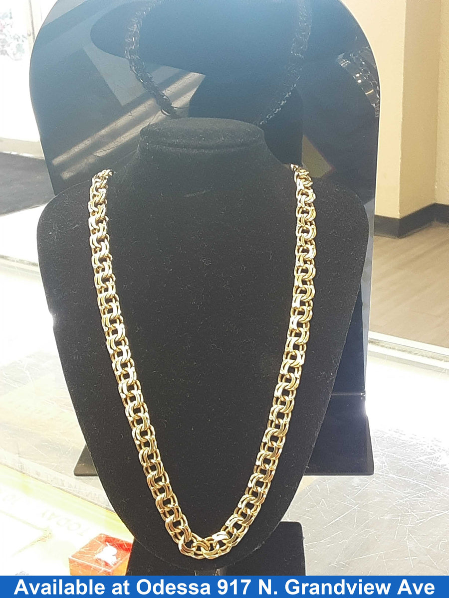 Wheat Chain - Yellow Gold 10k (.417) 75.9 grams 25 inch