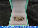 Ring - Wedding Band - Yellow Gold 14k (.585) 5.9 grams Size 20
